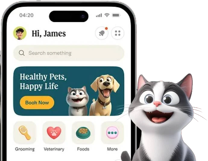 Pet Care App UI